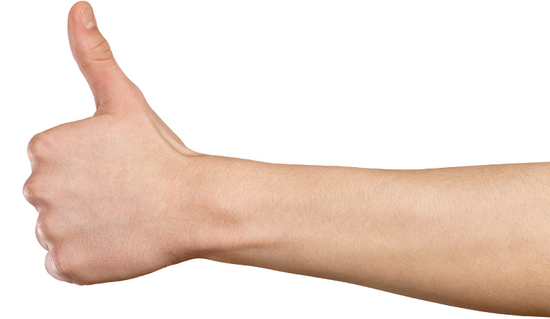 Thumbs up