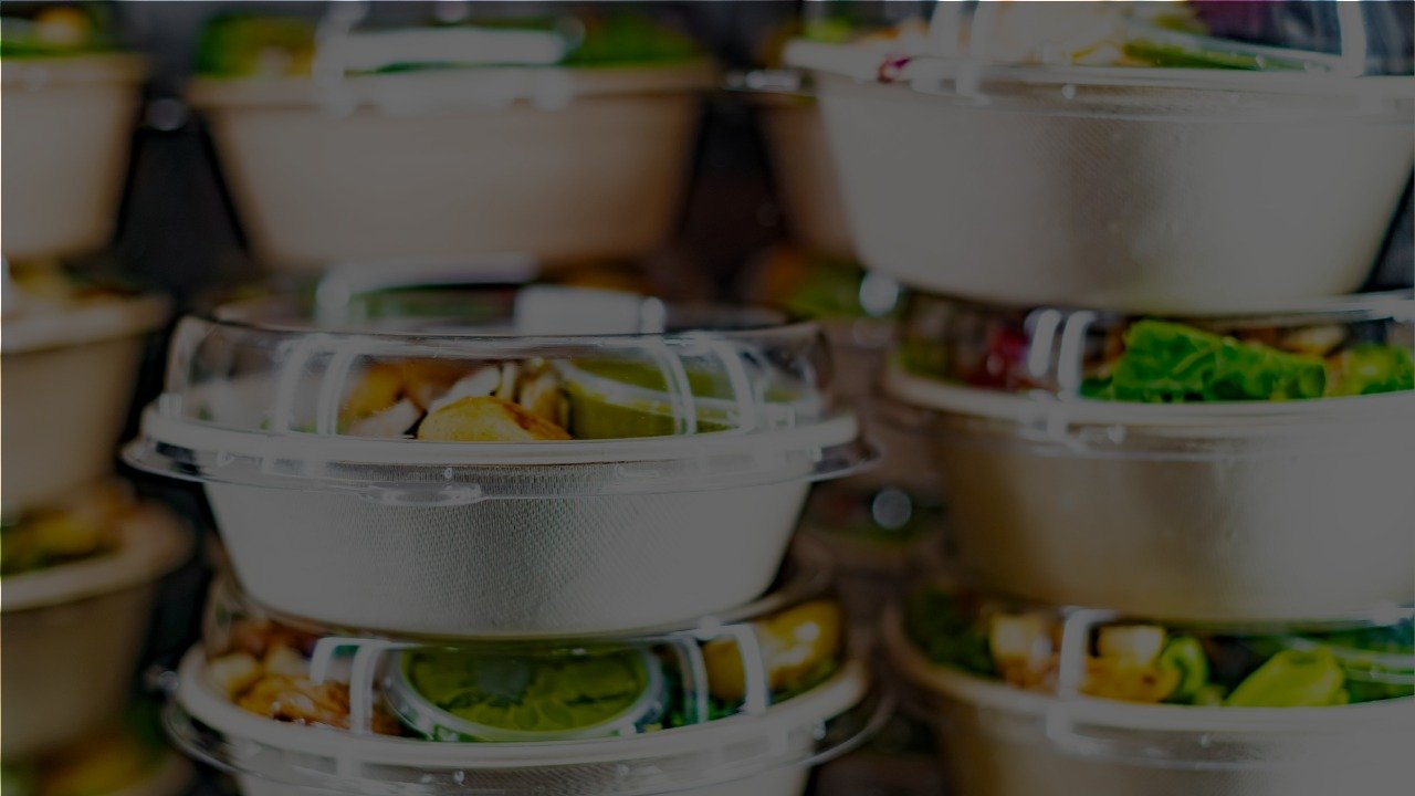 Food waste background